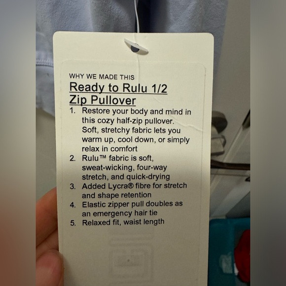 Lululemon half zip pullover - Picture 3 of 4